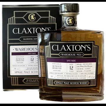 Claxton's Speyside Benriach 12 Years Old