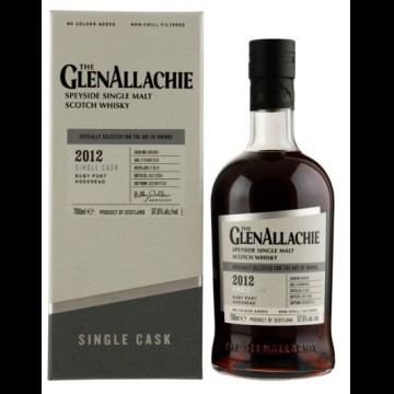 GlenAllachie 2012 Ruby Port Hogshead Speciaal Geselecteerd voor The Art of Drinks 2024