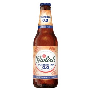 Grolsch zomertijd alcoholvrij bier