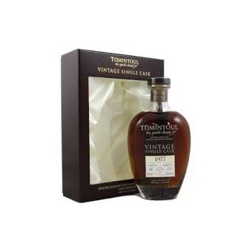 Tomintoul 36 Years Old Speyside Single Malt Whisky Vintage 1977