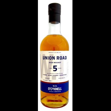 O'Connel Union Road 5 years old Irish whiskey