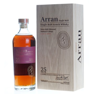 Arran Whisky Single Malt 25 Years 70cl 46%
