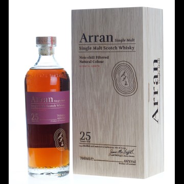 Arran Whisky Single Malt 25 Years 70cl 46%