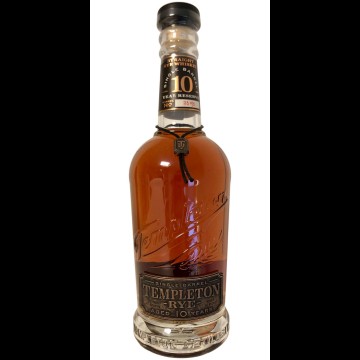 Templeton rye 10 years old single barrel bourbon