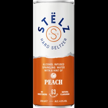 Stëlz Hard Seltzer Peach