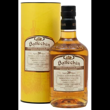 Edradour Ballechin 20 Years Old First Fill Bourbon Barrel