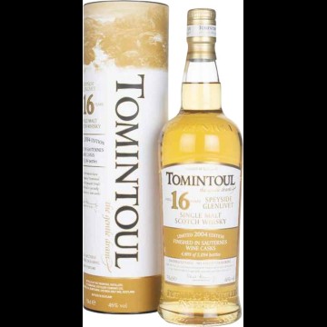 TOMINTOUL 16 Sauternes Cask