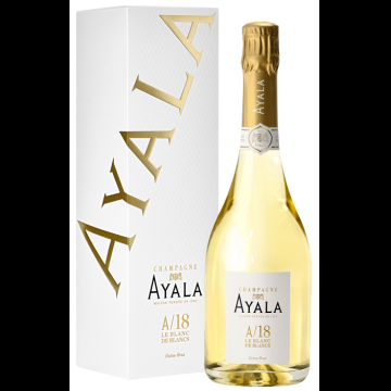 Ayala A/18 Le Blanc de Blancs Extra Brut in Luxe Geschenkdoos