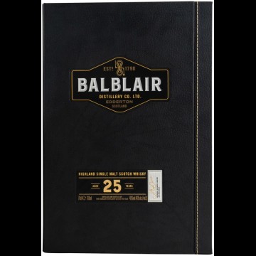 Balblair 25 YR Single Malt Whisky