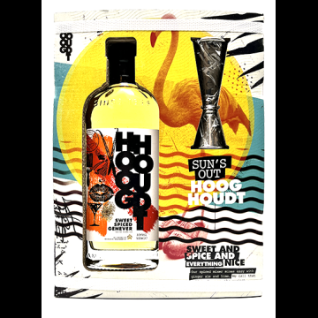 Hooghoudt Sweet Spiced Genever Geschenk met barmaatje