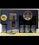 Gouden Carolus Chrismas geschenkverpakking 3 fles + unieke kerstbal