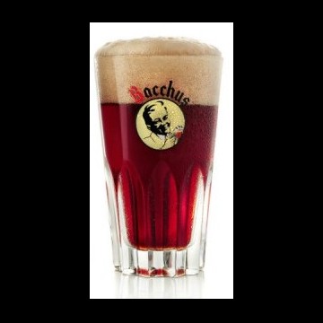 Bacchus Kriek / Oud Bruin half pint glas