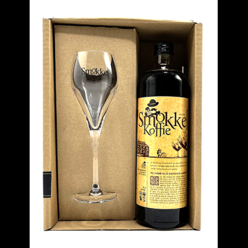 Hertog Jan Smokkelkoffie Geschenk met Glas