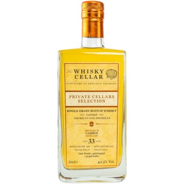 Whisky Cellar Cambus 33 Years Old