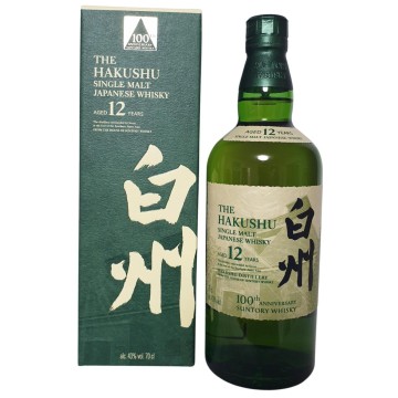 The Hakushu 100th Anniversary Suntory Whisky 12 Years Old