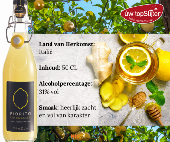 Limoncello di Fiorito - gemberthee - mixtip - uw topSlijter (2)