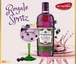 Royale Spritz met Tanqueray Blackcurrant Gin - mixtip - uw topSlijter