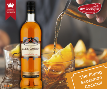The Flying Scotsman Cocktail - Glengarry Highland Blended - mixtip - uw topSlijter 