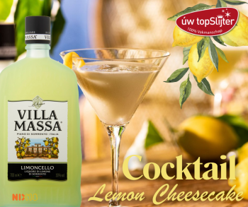 Villa Massa Limoncello - mixtip cocktail Lemon Cheesecake - uw topSlijter