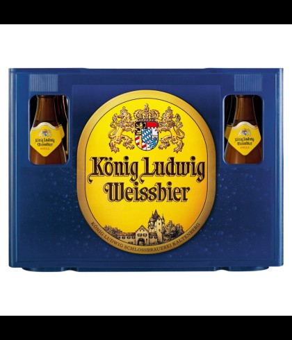 König Ludwig Weissbier krat 20x50cl