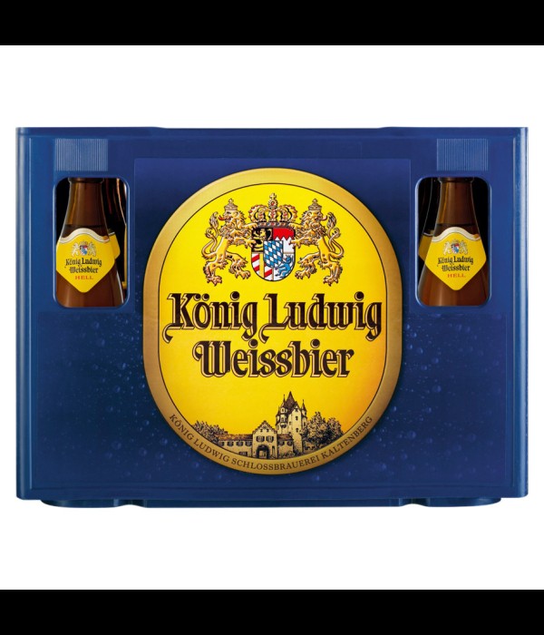König Ludwig Weissbier krat 20x50cl bij t Bockje in Bathmen