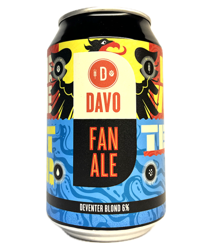 Davo Fan Ale Deventer Blond, bier op voorraad bij slijterij t Bockje in Bathmen