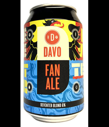 Davo Fan Ale Deventer Blond, bier op voorraad bij slijterij t Bockje in Bathmen