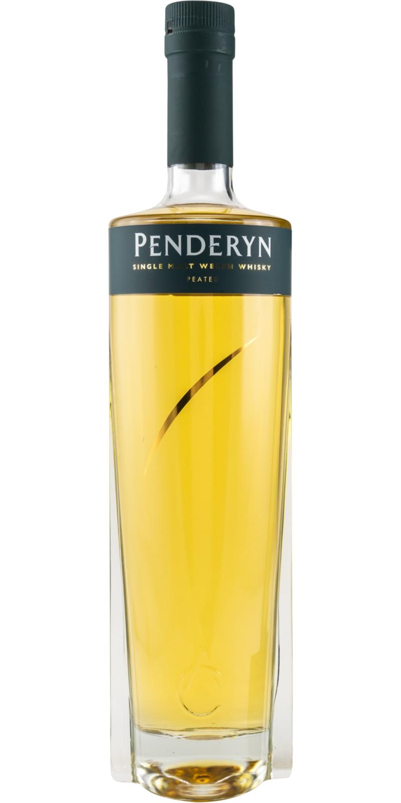 Fles Penderyn Peated, Welshe single malt whisky, op voorraad bij slijterij t Bockje in Bathmen