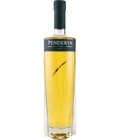 Fles Penderyn Peated, Welshe single malt whisky, op voorraad bij slijterij t Bockje in Bathmen
