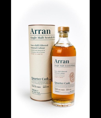 Fles Arran Quarter Cask The Bothy, single malt whisky, op voorraad bij slijterij t Bockje in Bathmen