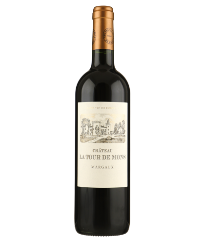 Fles Château La Tour de Mons Margaux, wijn bij slijterij t Bockje in Bathmen