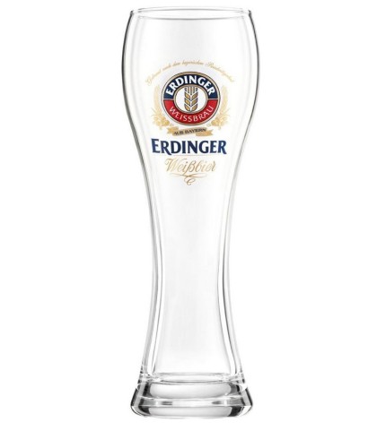 Erdinger Glas 50cl, glas bij t Bockje in Bathmen