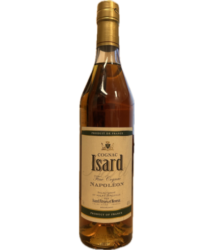 Isard Fine Cognac Napoleon, bij slijterij t Bockje in Bathmen