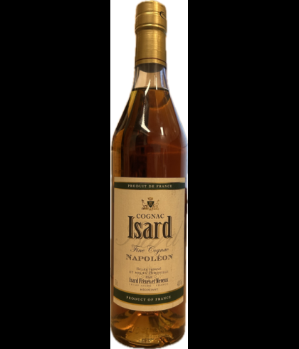 Isard Fine Cognac Napoleon, bij slijterij t Bockje in Bathmen