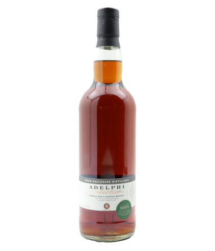 Fles Adelphi Selection Dalhuaine 10 Years Old 2015 #300973, whisky, op voorraad bij slijterij t Bockje in Bathmen