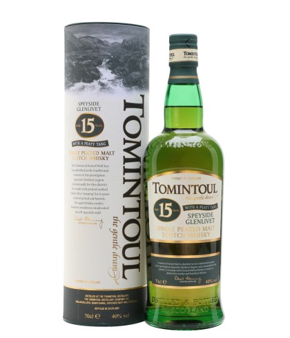 Tomintoul Peaty Tang 15 Years Old