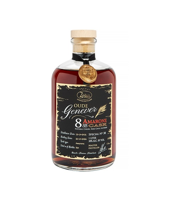 Zuidam Special #38 8 jaar Oude Genever Amarone Cask bij t Bockje in Bathmen