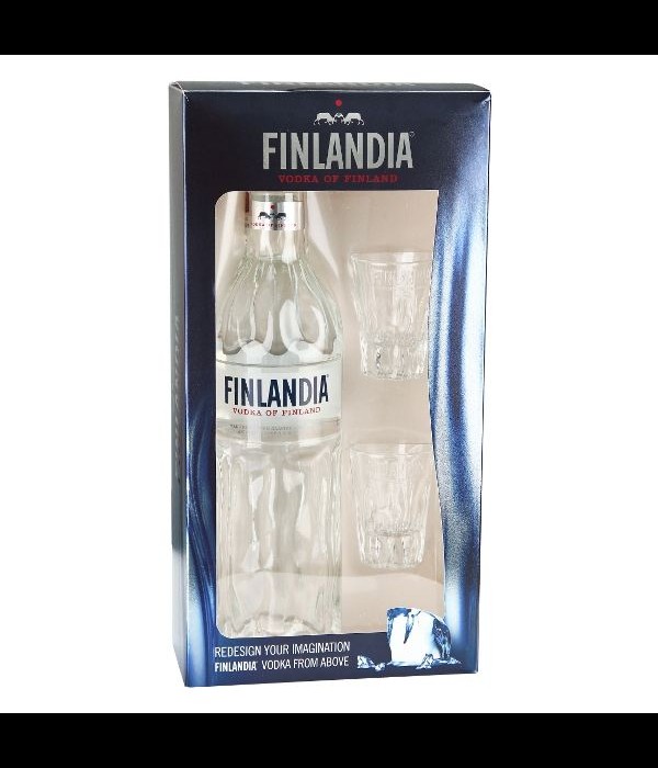 FINLANDIA vodka giftpack bij t Bockje in Bathmen