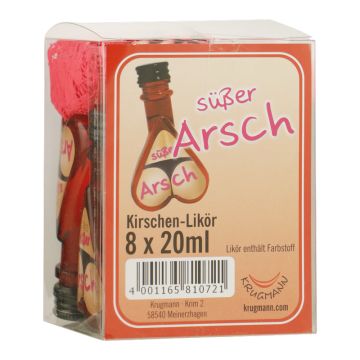 Susser Arsch  kersenlikeur set 8x2cl