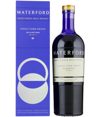 Fles Waterford Wilkinstown: Edition 1.1 for the Netherlands, whisky, bij slijterij ’t Bockje in Bathmen