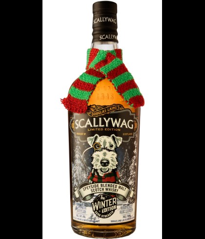 Fles Scallywag The Winter Edition 2022, Speyside blended malt van Douglas Laing, op voorraad bij slijterij t Bockje in Bathmen