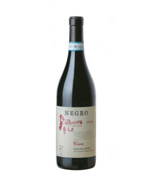Angelo Negro Cescu Dolcetto d’Alba, wijn bij t Bockje in Bathmen