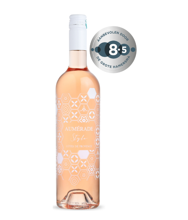 Aumérade Style Côtes de Provence Rosé, wijn bij t Bockje in Bathmen