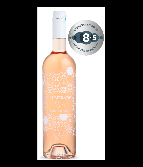 Aumérade Style Côtes de Provence Rosé, wijn bij t Bockje in Bathmen