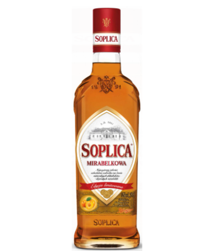 Wodka Soplica Mirabelkowa van Soplica, bij slijterij ’t Bockje in Bathmen