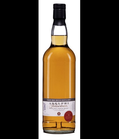 Fles Adelphi Selection Ben Nevis 11 Years Old 2013 #14, single malt whisky, op voorraad bij slijterij t Bockje in Bathmen