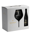 Fles Fourchette Geschenkverpakking 4x30CL met 1 Glas, bier, op voorraad bij slijterij ’t Bockje in Bathmen