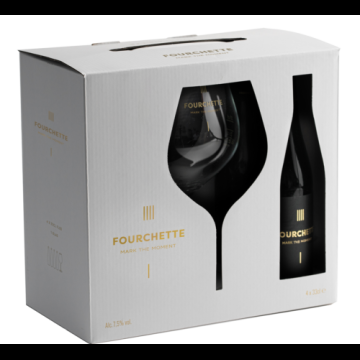 Fourchette Geschenkverpakking 4x30CL met 1 Glas