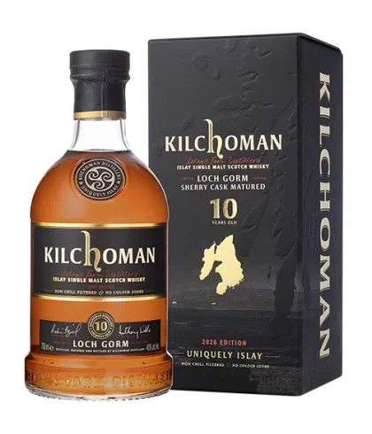 Fles Islay single malt van Kilchoman, op voorraad bij slijterij t Bockje in Bathmen