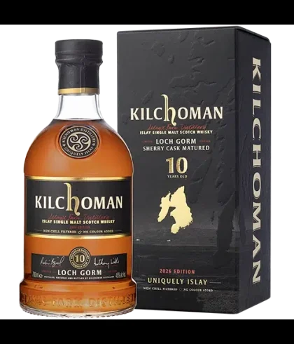 Fles Islay single malt van Kilchoman, op voorraad bij slijterij t Bockje in Bathmen